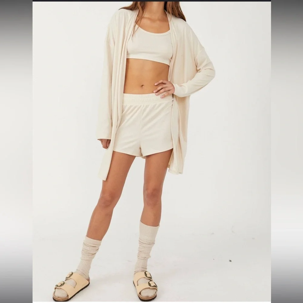 NWOT Free People | Cozy Does It Short & Tank Set Only | Small - Picture 6 of 11